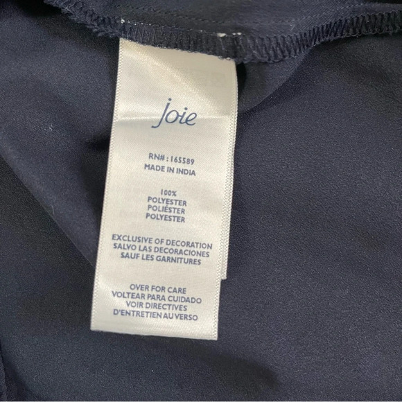 Joie Thelen Mini Swing Dress Baltic Print JE6000PR Sz S - Picture 10 of 11